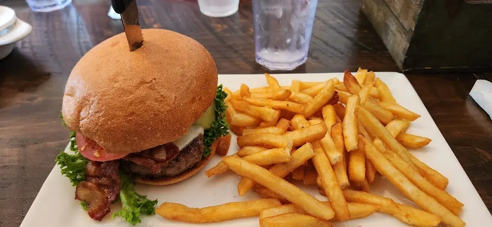 Bacon and Bleu Burger