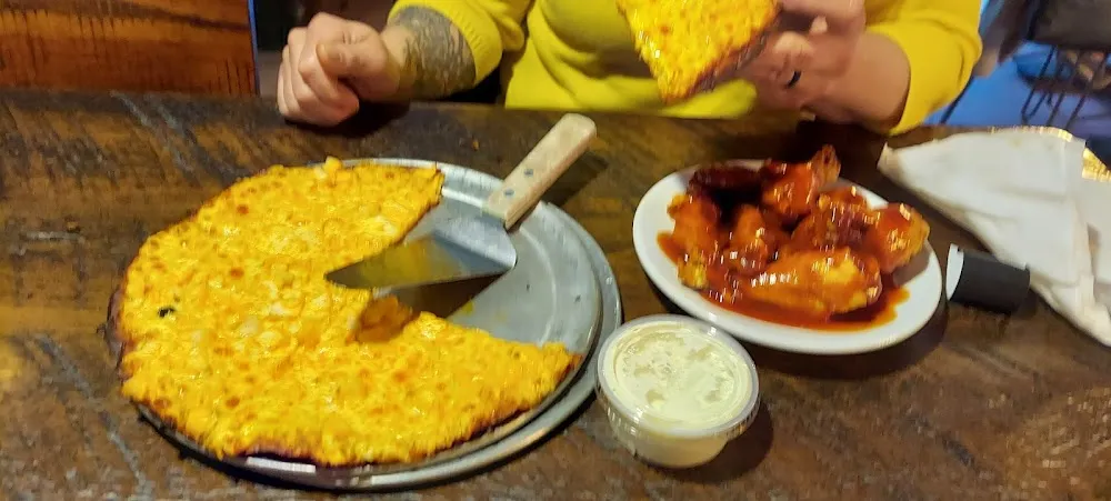 Gluten Free Pizza and BBQ Wings